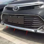Фотография переднего бампера Toyota Camry