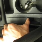 How to tighten the handbrake on a Toyota Corolla 120