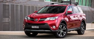 Toyota RAV4 car review: technical specifications, equipment, prices in 2018