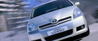 Toyota Corolla Verso 2nd generation
