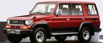 Toyota 1990 года – Land Cruiser Prado