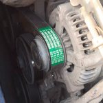 Toyota Corolla belt and alternator replacement